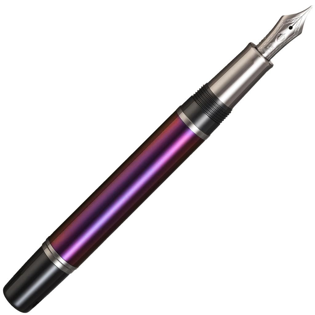 Sailor CYLINT Fountain Colored Stainless Steel Medium Pen, LANTANA, Nib, 10-6006-450