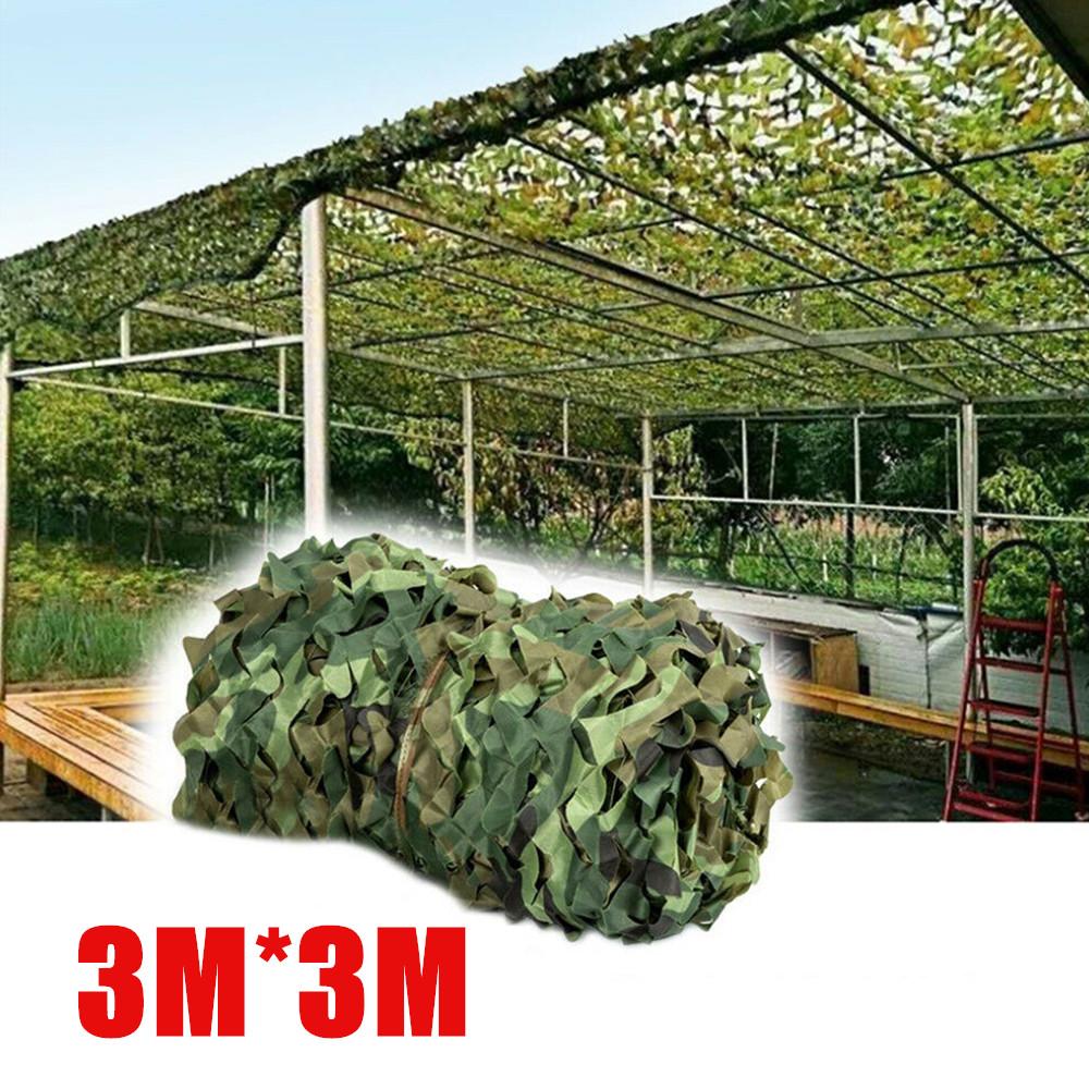 3x5 м 4x6 м Камуфляжная сетка Рулон для оптовой продажи Теневая сетка для Охоты Лесных Тренировок Кемпинга Чехла на Автомобиль Пейнтбола Наблюдения за Птицами