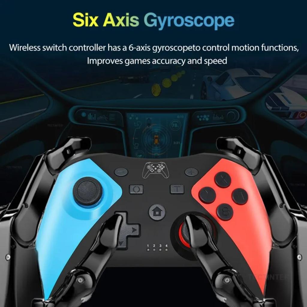 Беспроводной контроллер для консоли Nintendo Switch Геймпад Controle для Switch Oled/Switch Lite/Android телефона ПК Джойстик