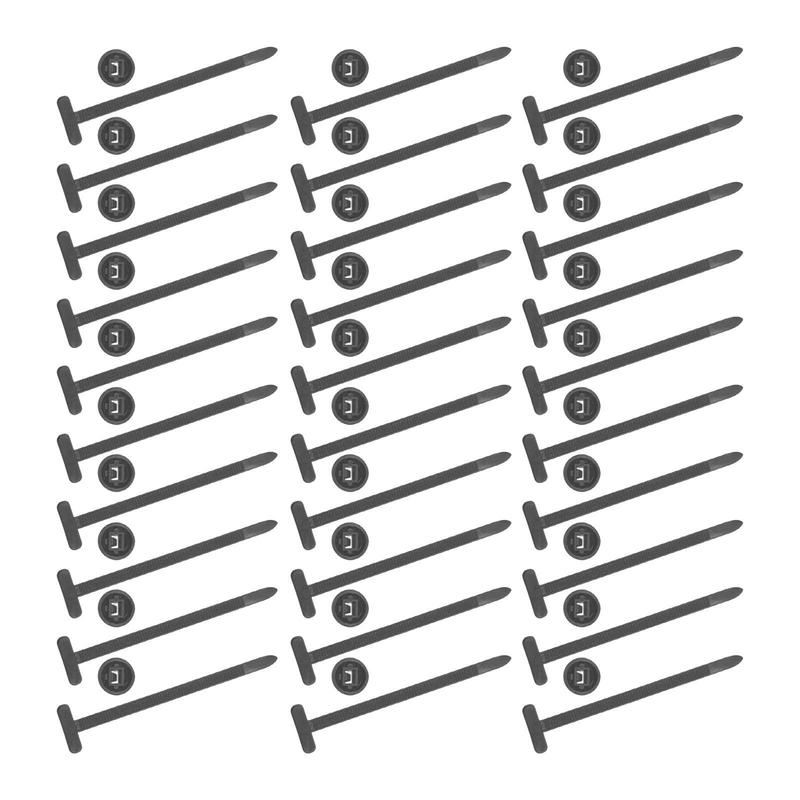 Multifunctional Cable Ties Clips Fastener Clips Nylon High Performance Fender Liner Retainer Pins for Car Daily Auto Fixing