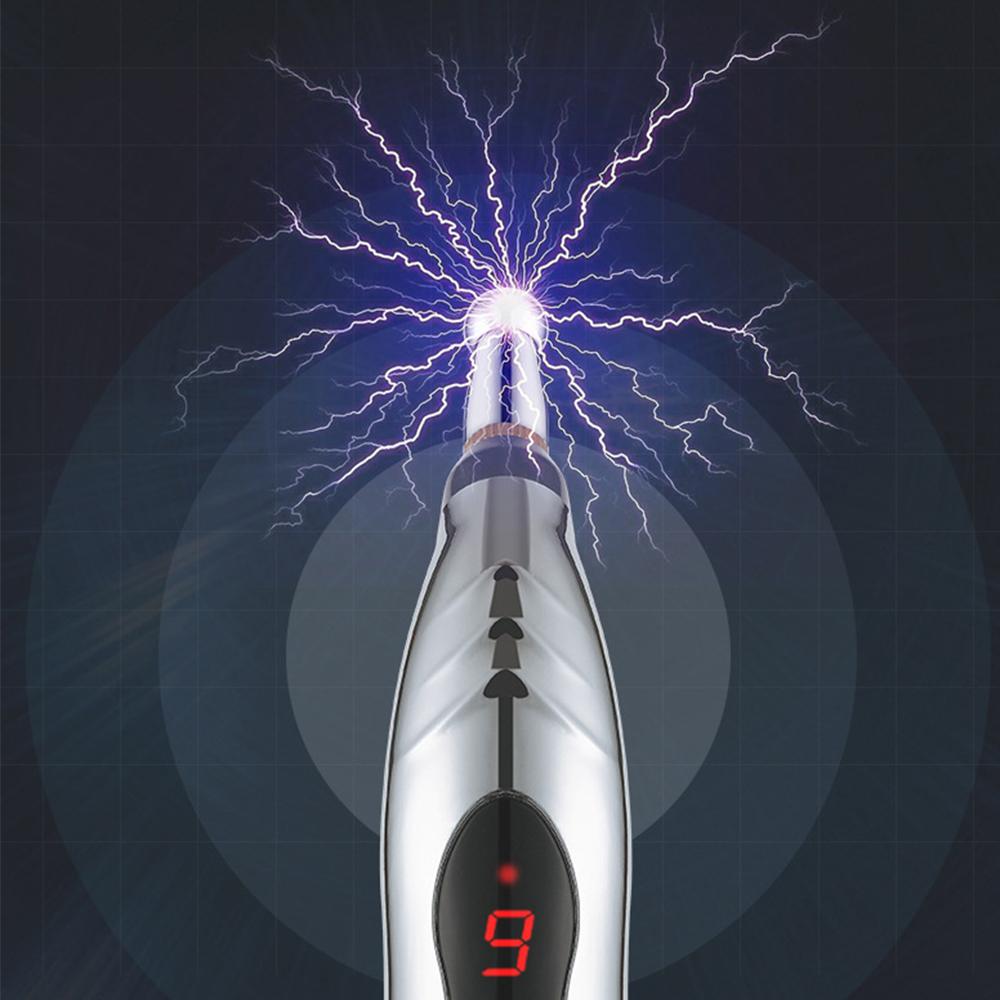 Acupuncture Pen Rechargeable Multi-Function 5-In-1 Electronic Massage Pen