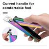 French U-Shaped Nail Clipper Titanium Precise Easy Cutting Ultra-Sharp Stainless Steel Blade Long Lifespan Manicure Trimmer