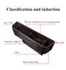 Upgrade Real Carbon Fiber Storage Box Car Seat Gap Organizer Pocket