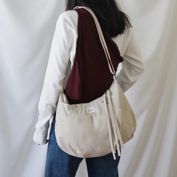 String Pocket Bag _ Beige