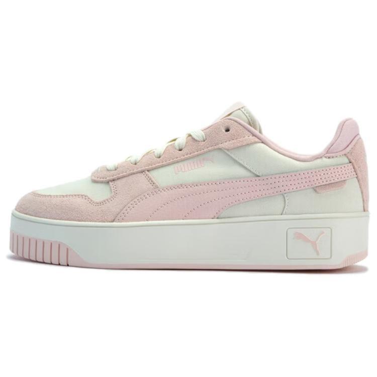 Puma Кеды Carina Street Low top для скейтбординга Женские Бело-розовые 405812-02
