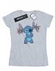 Womens/Ladies Lilo And Stitch Little Devils Cotton T-Shirt