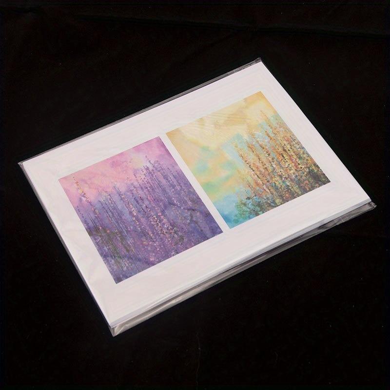 14 Листов Акварельная Бумага для Творчества, Наборы Бумаги, Вырубки, Художественный Фон, Оригами, Скрапбукинг, Изготовление Открыток.