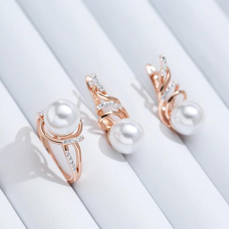 Personality Gold Silver Color Earrings Hollow Geometric Synthetic Pearl Women's Dangle Earrings Luxury Wedding Bridal Jewelry