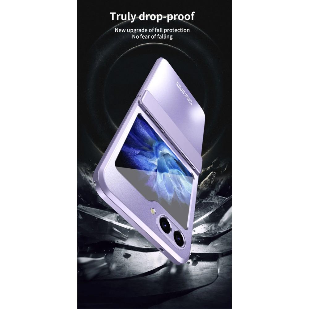 Роскошный жесткий пластиковый противоударный защитный чехол для телефона с матовым покрытием для Samsung Galaxy Z Flip 6 5 4 3, чехол с защитой шарниров