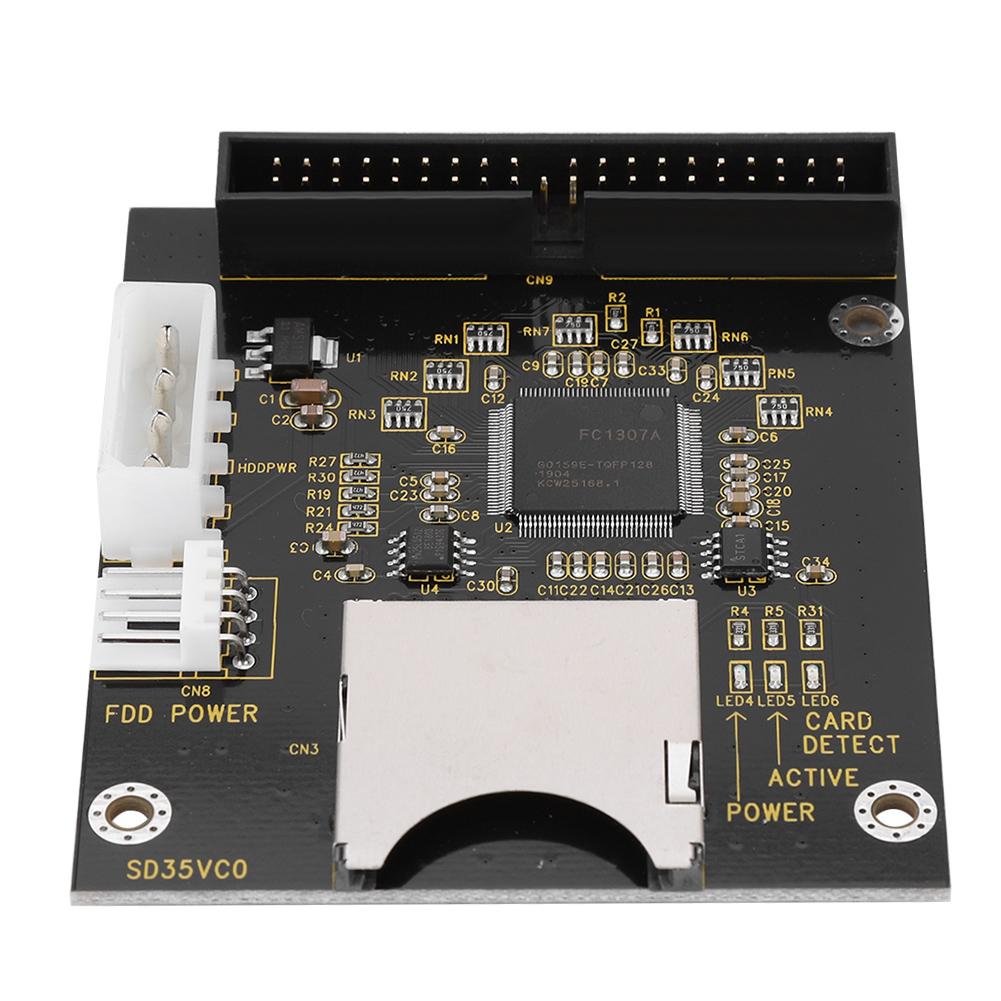 Карта памяти SD для жесткого диска IDE адаптер 3,5" 40Pin Male Secure Digital Converter