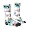 Karled Забавный дизайн чулок Ретро носки Осенние противоскользящие носки Мужские скейтбордические носки средней мягкости