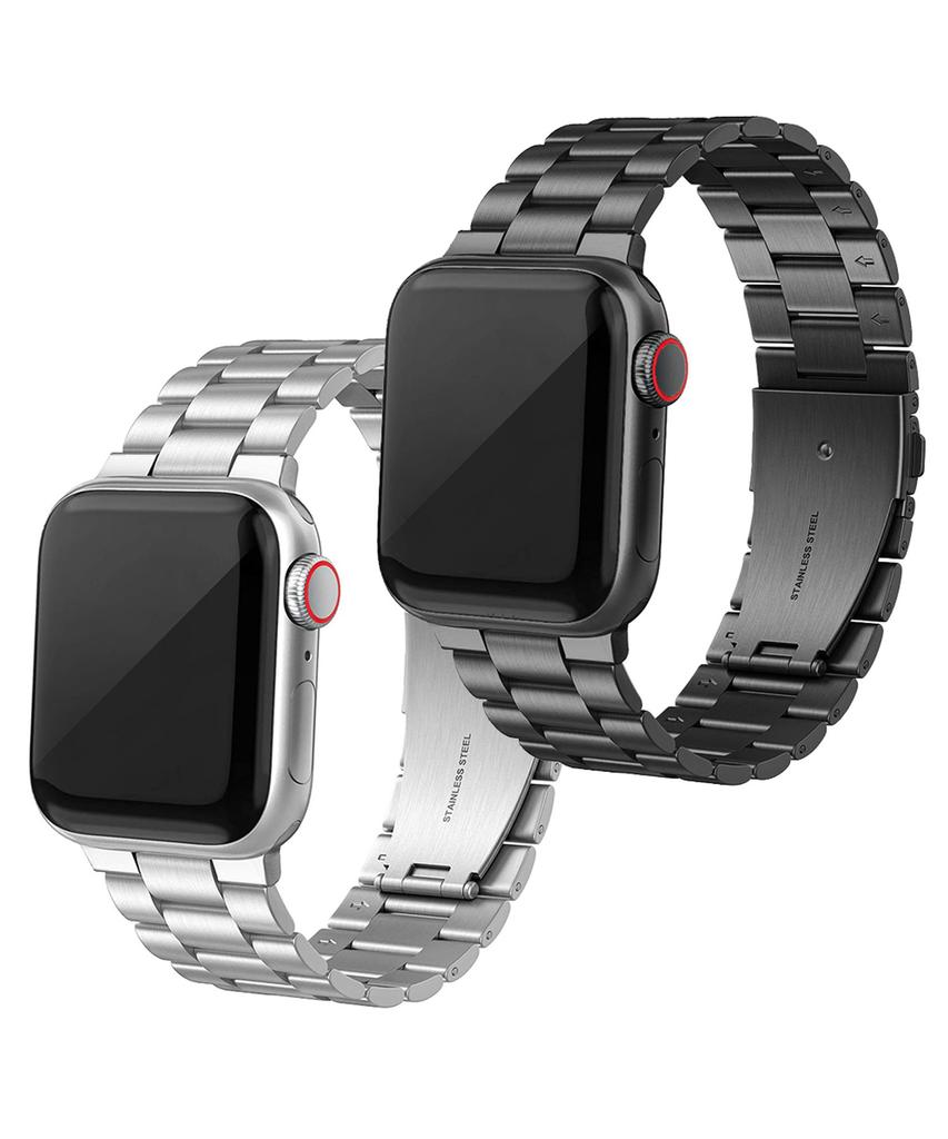 Dijiji Тонкий металлический ремешок-цепочка из нержавеющей стали для Apple Watch 9/8/7/6/5/4/Se/Ultra/38/40/41/45/499 мм