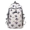 Female Student Bag Bear Printed Backpack Travel Backpack