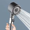3 Modes Shower Head Adjustable High Pressure Water Saving Shower One-Key Stop Water Massage Shower Head with Filter Element