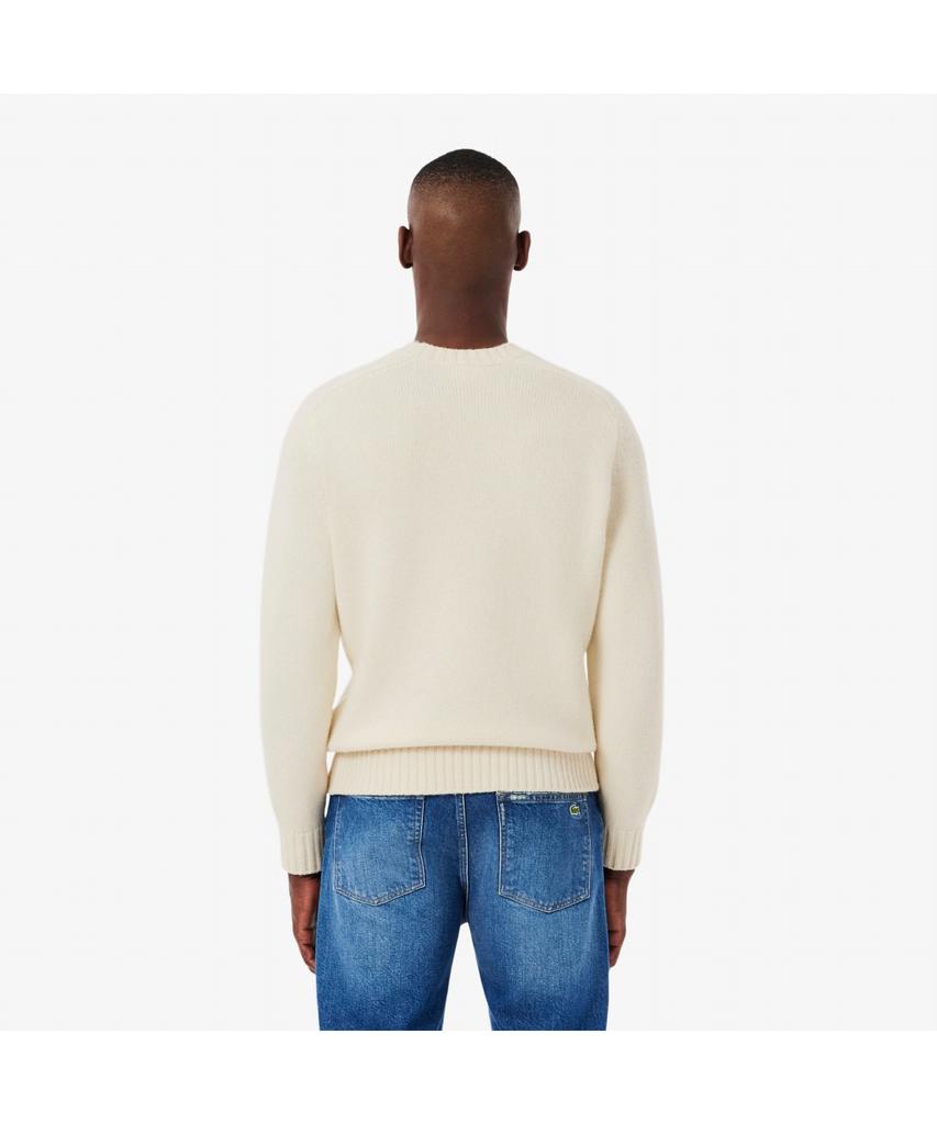 Мужской праздничный джемпер с круглым вырезом LACOSTE Ah5202-55N A9I