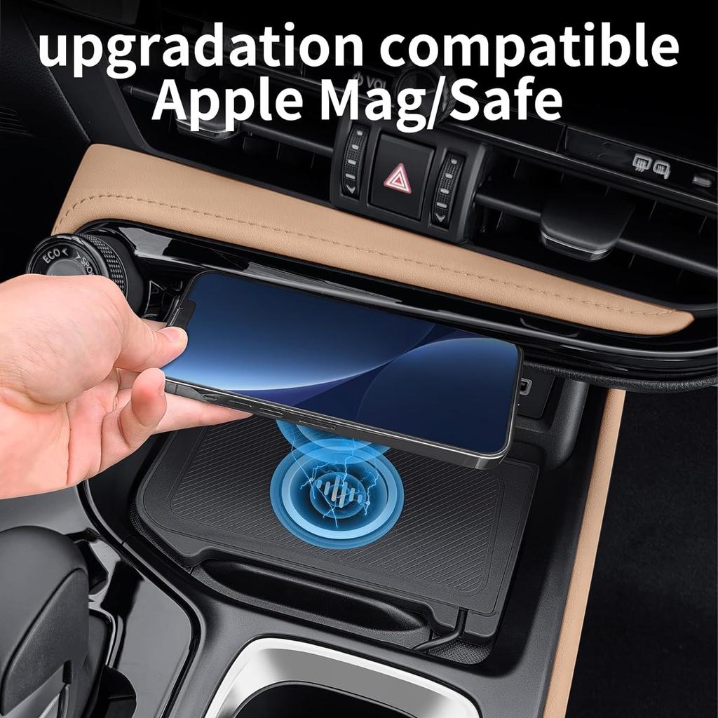 Suitable for Lexus 2022-2024 NX250/NX350/nx450h+ Central Control Wireless Charging, Car Phone Charger, Magnetic Suction Wireless Charging