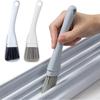 Window Groove Cleaning Brush Windows Slot Cleaner for Door Floor Gap Keyboard Brush+Dustpan 2 In 1 Household Cleaning Tools Kit