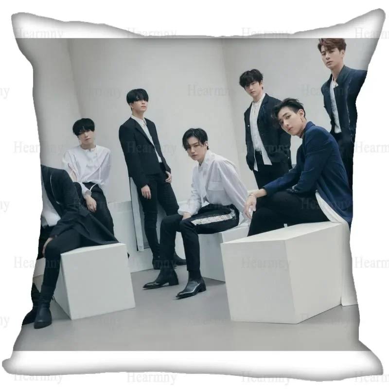 Новая KPOP GOT7 Наволочка для дома Декоративная наволочка на подушку Невидимая молния Наволочки для диванных подушек 45X45 см 0512