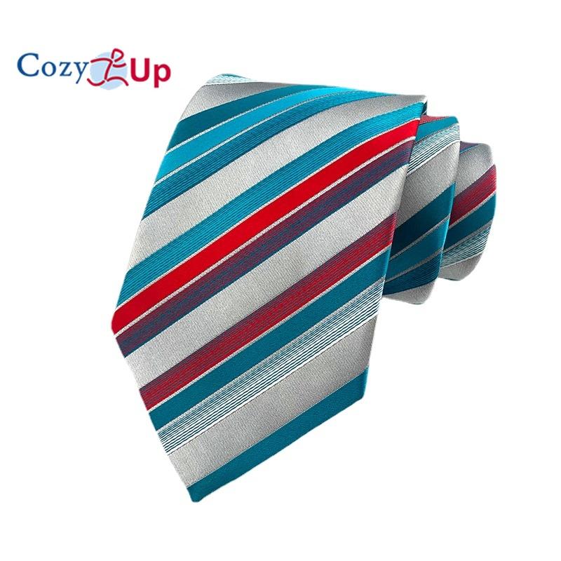 Men Christmas Tie Woven Classic Necktie Formal Tie for Wedding Christmas Gift