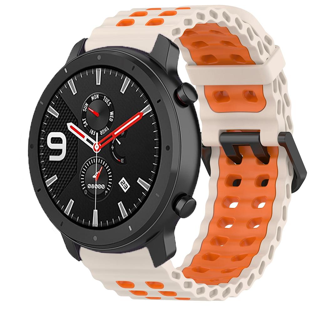 Силиконовый ремешок 22 мм для Amazfit GTR 47 мм/GTR 4 3 Pro/Balance 2 1/Bip 6 5/Stratos 2 3 Браслет для Huawei Watch GT6 5 4 46 мм Ремешок