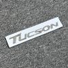 swpzb8 3D ABS Fit 2019-2021 TUCSON Rear Liftgate Nameplate Emblem Badge Letter Glossy Black Accessories