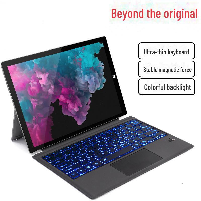 Совместимость с ультратонкой Bluetooth-клавиатурой Microsoft Surface Pro 345 Magnetic Pro7 Go/2/3