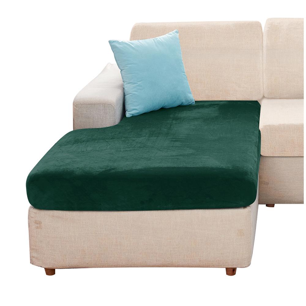 Cover For A Chambers Bed, Sofa, Corner Sofa Velvet, Bottle Green