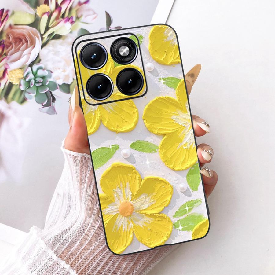 Чехол для телефона Motorola Edge 70 Fusion 2026 Чехол Милые Кошки Печать Мягкий Силиконовый Чехол для Moto Edge70 fusion XT2605-1 Funda