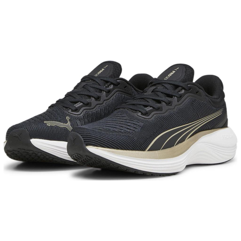 Puma Кроссовки Scond Pro Engineered Black Gold White Unisex 378777-04