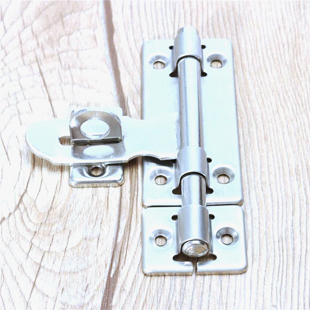 Аппаратные части Домашняя фурнитура Нержавеющая сталь Замок для шкафа Шпингалет Навесной замок Противоугонный замок