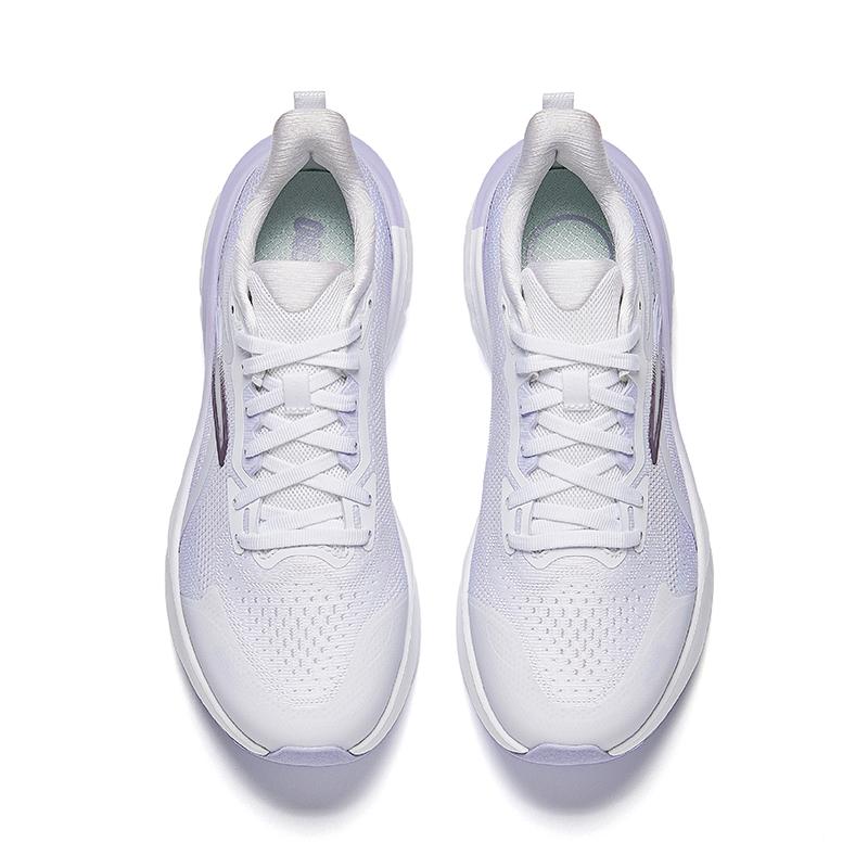 Anta Ощущение облака Простые Универсальные Амортизация Отскок Легкие Низкий верх Повседневные Кроссовки для бега Женские кроссовки Белый Фиолетовый 922525537-2