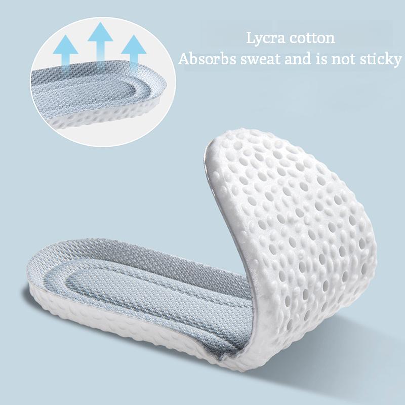 Soft Sports Insole for Shoes Comfortable Plantar Fasciitis Insoles for Feet Man Women Orthopedic Shoe Sole Running Accessories