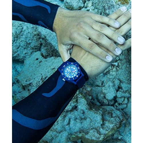 TRIWA Men's and Women's Time for Oceans Submariner Deep Blue Watch TFO202-CL150712, Officially Imported