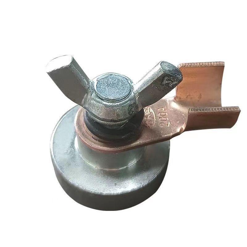 1 шт. Магнитный держатель с сильным захватом и быстрым отсоединением, Магнитный зажим заземления, Сильный магнитный сварочный зажим-поддержка