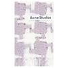 Acne Studios Houndstooth Fringed Scarf Men's CA0153AFF