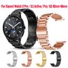 Металлический ремешок для Xiaomi Watch 2 Pro/S1 Active/Pro/S2 42 мм 46 мм, ремешок из нержавеющей стали Mi Watch Color 2 Sport, браслет для часов 22 мм