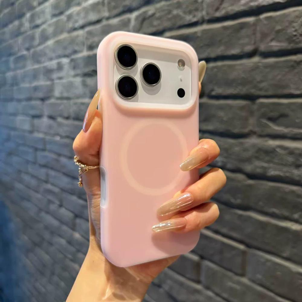Для Magsafe Конфетная Желейная 2-в-1 Чехол Для Телефона Для iPhone 17 16 15 Pro Max Мягкий Силиконовый Матовый Чехол Для iPhone 14 13 Pro Max Обложка