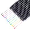 12 PCS Fineliner Marker Pen Manga Color Pen for Lettering 0.4 Mm Art Sketch Journaling Watercolor School Supplies Stationery
