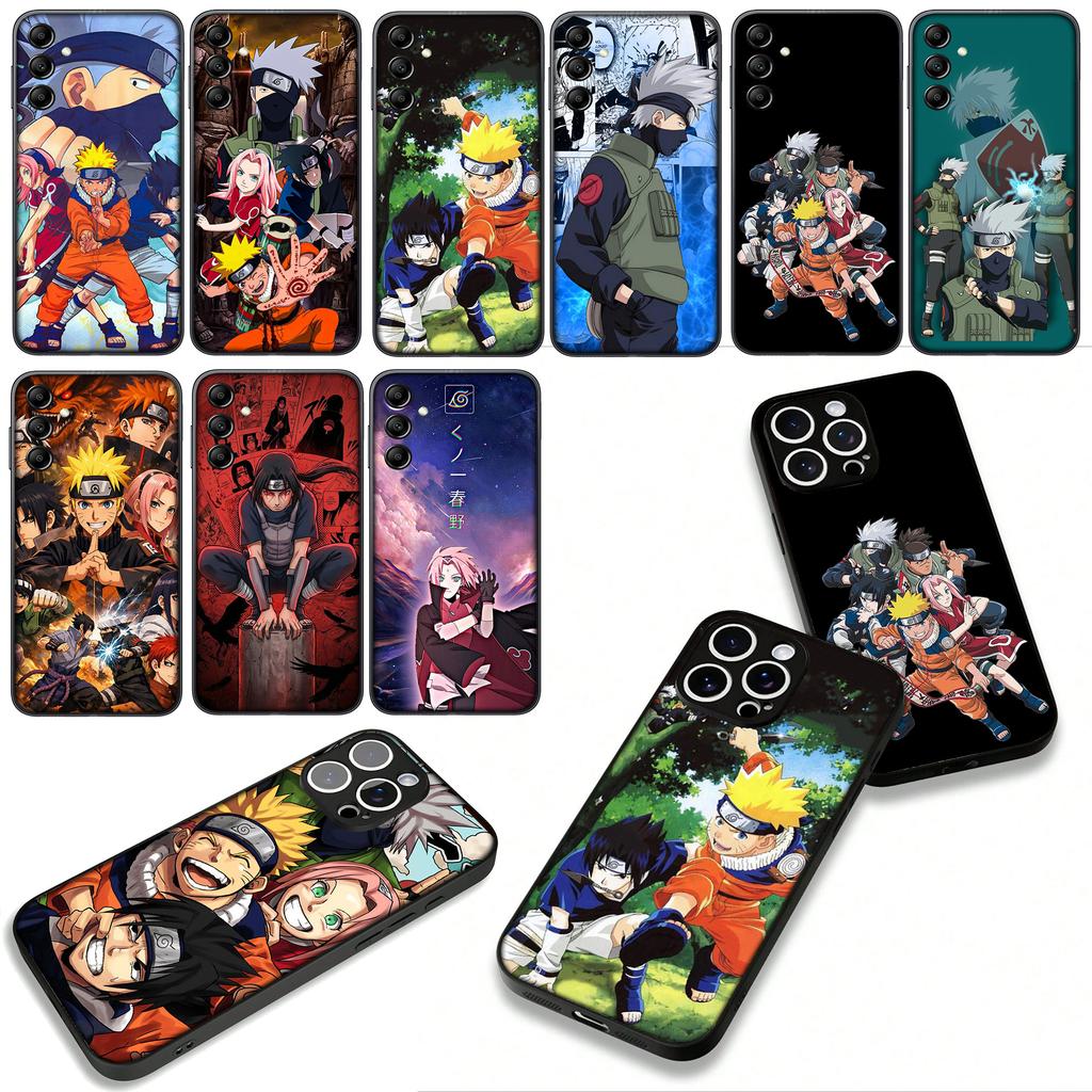 Cover for Apple iPhone 17 16 11 Pro XS Max XR 6 7 8 Plus 16E SE 2020 Air 5 SE2 Phone Case Kakashi Haruno Sakura Narutos Sasuke