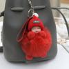 Lady Lovely Girl Bag Pendant Plush Doll Car Key Chain Pendant Mini Sleeping Toy Doll