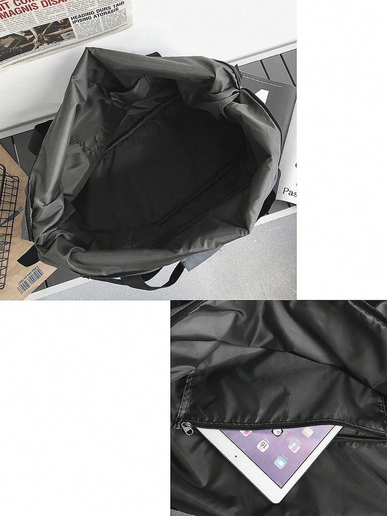 Ручная дорожная сумка, Спортивная и фитнес-сумка большой вместимости, Легкая сумка для хранения багажа, Дорожная сумка через плечо