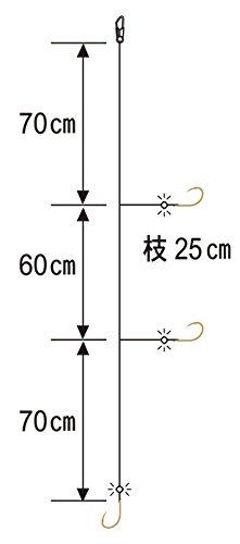 Gamakatsu 3 Goku Ajibishi F109 No. 10-Harris 2. 45039-10-2-07