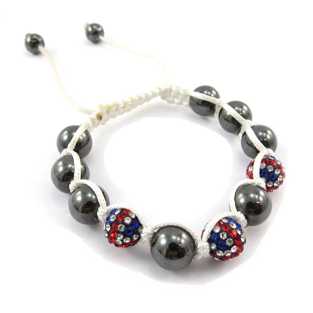 Les Trésors De Lily [J4063] - Bracelet ethnique 'Shambhala' So British