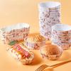 100Pcs Oil-proof Cake Base Trays Disposable Baking Cups Cupcake Liners  for Birthday Party Decor