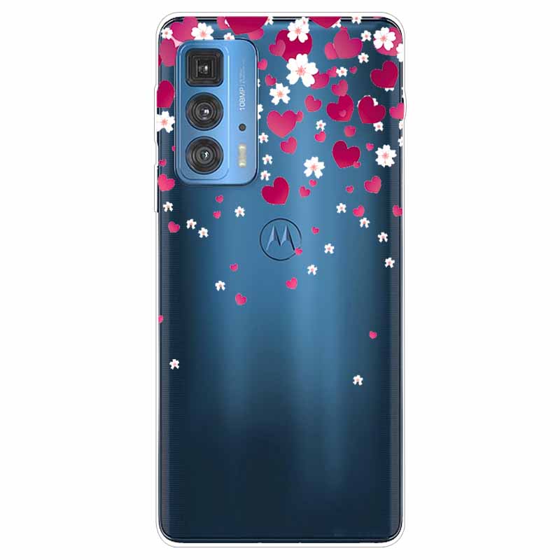 Для Motorola Moto Edge 20 Pro Lite 5G Чехол Силиконовый Мягкий Прозрачный Чехол для Moto Edge20 Fusion Pro Чехол для Телефона Прозрачный ТПУ Чехол