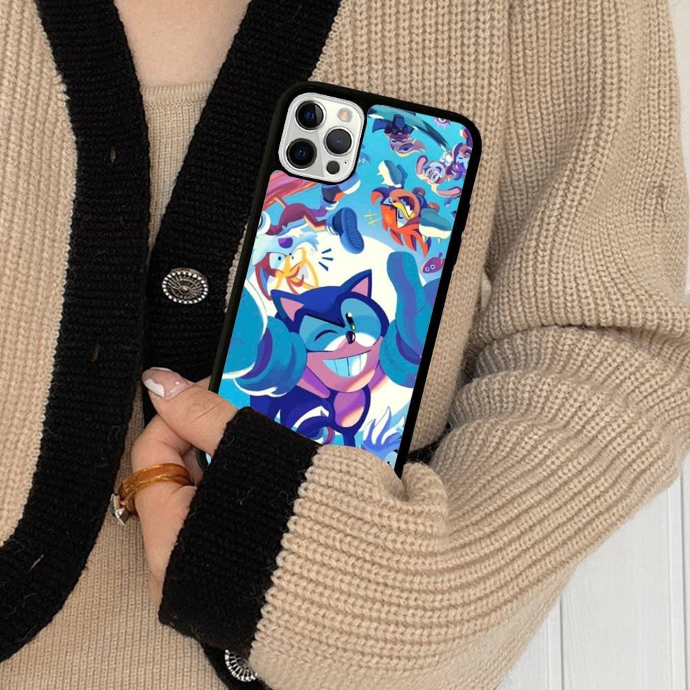 Game S-Sonic Movie Anime PC+TPU Shockproof Protective Phone Case For IPhone17 14 15 16 Pro Max 13 12 11 17 Air