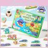 Wood Fun Monster Hunt Desktop Interactive Game Color Match Children Toy Puzzle
