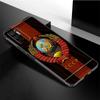 Чехол для телефона с символом флага СССР для Xiaomi Redmi Note 11 10 9 8 Pro 11T 5G 10T 10S 9S 9T 9i 9C 9A 8T, мягкий черный чехол из ТПУ