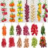 Artificial Simulation Food Vegetables Fake Chili Pepper Fruit Photography Props For Decoration Room Home Christmas Wall Decor