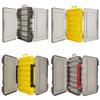 12/14 Compartments Fishing Tackle Box Double Sided